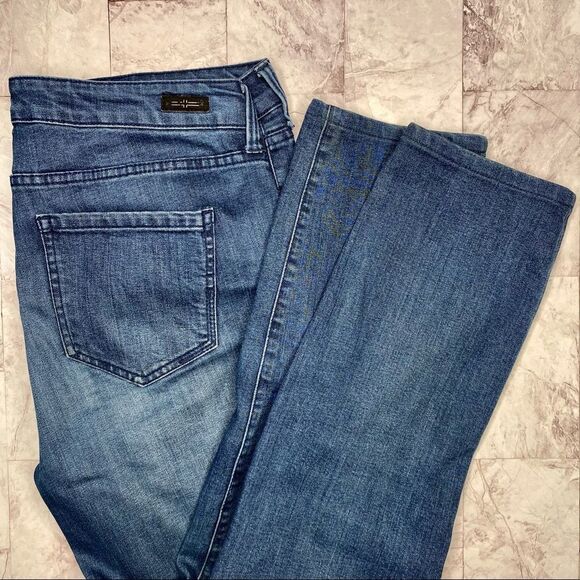 LIVERPOOL JEANS Low Rise Dark Blue Skinny Denim Jeans - Size 12 / 31 - Picture 9 of 10